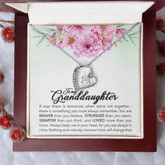 Brave Granddaughter - Forever Love Necklace