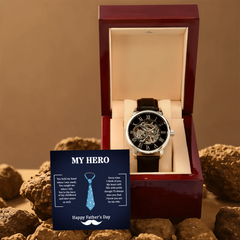 My Hero Dad - Openwork Watch